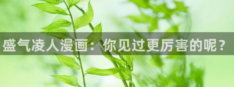 一念永恒漫画奇漫屋：盛气凌人漫画：你见过更厉害的呢？